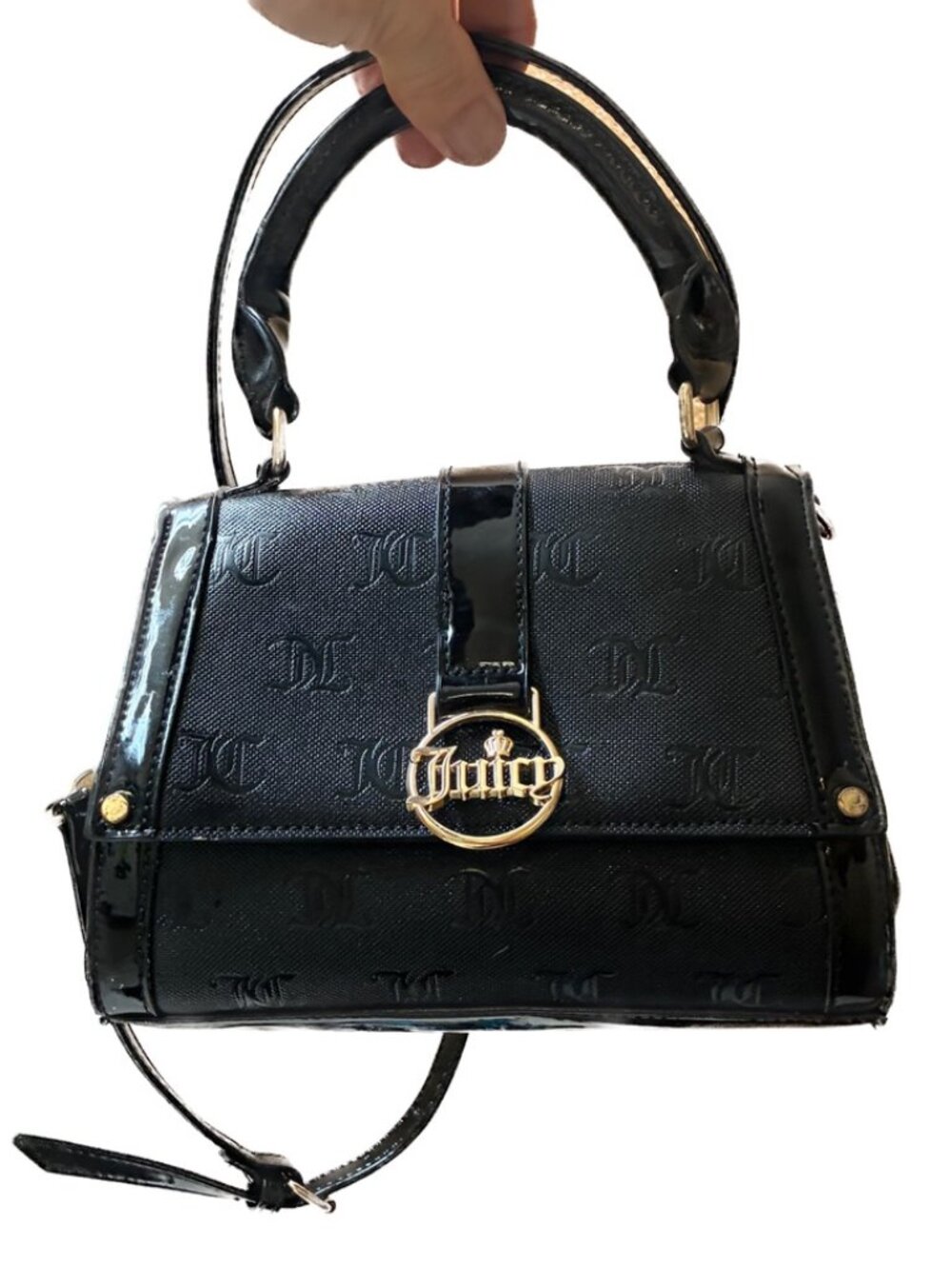 Juicy Couture Top-Handle Flap Crossbody Satchel
